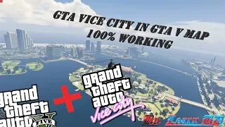 GTA V Mod - How to Install GTA Vice City MAP In GTA 5 New MOD 2018