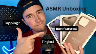 ASMR | iPhone 15 Pro Max Unboxing and First Impressions