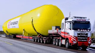 This Is How The BIGGEST Oversized Loads Are Transported and You Have to See It