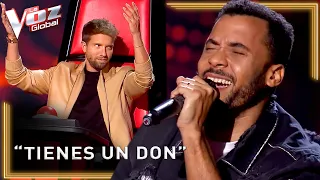 This Cuban's DEEP & LOW voice blew coaches away on The Voice | EL PASO #32