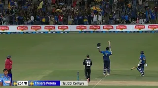 Thisara Perera's 140 runs in just 74 balls | NewZealand vs Sri Lanka, 2nd ODI - TWITTER HIGHLIGHT