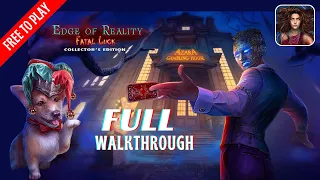 Edge of Reality 3: Fatal Luck Full Walkthrough