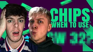 WHEN TO USE YOUR CHIPS!? FANTASY PREMIER LEAGUE