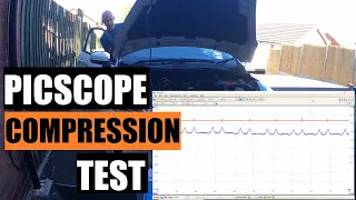 GOOD vs BAD RELATIVE COMPRESSION TEST [PicoSope 2204A and Hantek CC-650] Mechanic Mindset