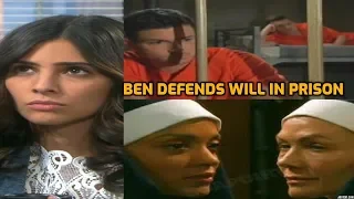 Days Of Our Lives Spoilers: Ben Defends Will In Prison – Lani Reaches Out To Abe