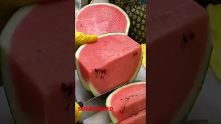 Fruit cutting skills / Korean street food