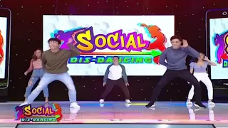 Bebot Tiktok with Austin Ong and Alden Richard sa Social Dis Dancing sa Eat Bulaga