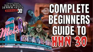 Halloween Horror Nights Full Guide | HHN 2021 Park Tour For Beginners