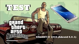 GTA San Andreas for Android on Samsung Galaxy J7 2016