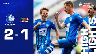 🎬 KAA Gent 🆚 KV Oostende: 2 - 1 (Europe Play-Offs MD 3⎢20-21)