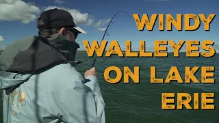 Casting for Walleyes on Lake Erie