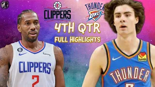 NBA Los Angeles Clippers vs Oklahoma City Thunder FULL GAME 4th QTR Highlights 21.03.2023 SEASON