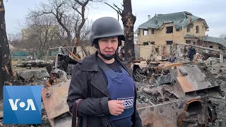 Civilian Deaths, Destruction in Kyiv Suburb of Bucha