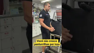 Você não cresce panturrilhas por isso.