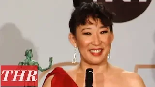 SAG Awards Winner Sandra Oh Full Press Room Speech | THR