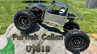 Axial Capra UTB18 Calian Titanium Cage! New Furitek chassis upgrade!