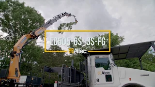 Altec EC505-6S+3S-FG Knuckle Boom Mounted Grapple Saw