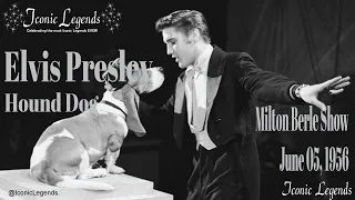 Elvis Presley: Hound Dog Performance [Milton Berle Show 1956] #elvispresley #elvis #elvismusic