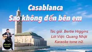 Casablanca-Sao Không Đến Bên Em-Karaoke Tone Nữ-Dbm-Pop-T126-Quốc Hiệp