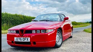 Alfa Romeo SZ review. What's this 152mph Alfa really like to drive?