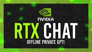 NVIDIA'S NEW OFFLINE GPT! Chat with RTX | Crash Course Guide