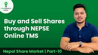 Nepal Share Market - Buy and Sell Shares through NEPSE Online TMS | Online TMS बाट share खरिद बिक्रि