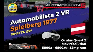 Automobilista 2 VR on Oculus Quest 2 Spielberg Max Resolution