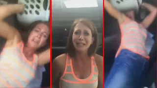 WIFE HAS PSYCHO MELTDOWN AFTER HUSBAND CATCHES HER CHEATING!