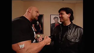 Steve Austin & Eric Bischoff discuss their competition at Bad Blood! 06/02/2003