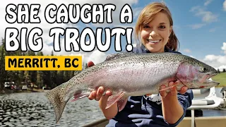 RAINBOW TROUT CATCH AND COOK CHALLENGE! | Fishing with Rod