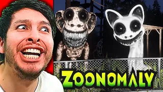 LOS ANIMALES de ESTE ZOOLÓGICO son MUY TERRORÍFICOS !! - Zoonomaly (JUEGO COMPLETO)