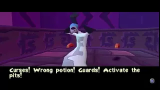 Yzma yells "GUARDS"