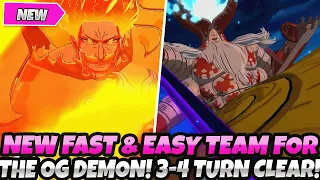 *YOU NEED TO TRY THIS* NEW FAST, EASY & CONSISTENT 3-4 TURN ON ORIGINAL DEMON (7DS Grand Cross Guide