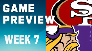 San Francisco 49ers vs. Minnesota Vikings | 2023 Week 7 Game Preview