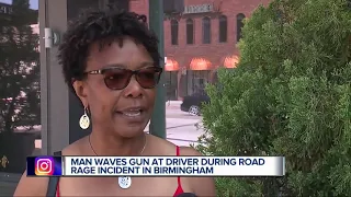 Man waves gun at driver during road rage incident in Birmingham