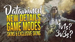 Paragon New Datamined Details! "NEW GAME MODES 3v3 & 1v1? NEW SKINS & EXCLUSIVE LOOT CRATE SKINS?"
