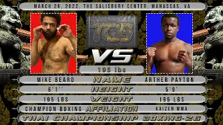 TCB 26 - Mike Beard vs Arthur Payton