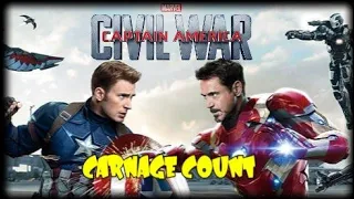 Capitain America Civil War Carnage Count