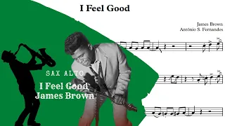 I Feel Good - James Brown Sheet Music Sax Alto