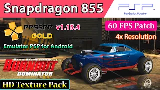 Burnout Dominator - HD Texture Pack • 60 FPS Patch • 4x Resolution - PPSSPP Android | Snapdragon 855