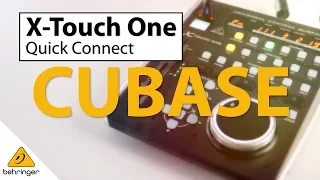 X-Touch One - Set up with Cubase