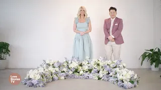 Easy & Affordable Wedding Ceremony Arch Tutorial on @LoveStoriesTV Episode 2 of Love in Bloom