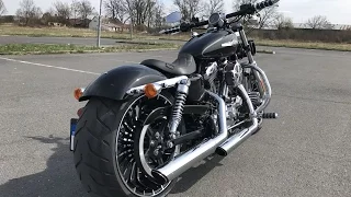 sportster wide tire - Harley Davidson