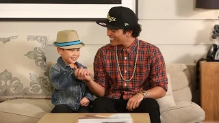 Bruno Mars Sings with Kai