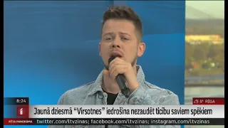 Jaunā dziesmā “Virsotnes” iedrošina nezaudēt ticību saviem spēkiem