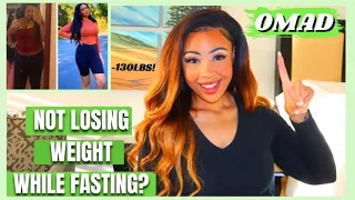 EATING ONE MEAL A DAY (OMAD) BUT NOT LOSING WEIGHT | Why Your Weight Loss Has Stalled | Rosa Charice