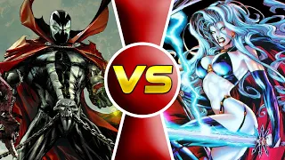 Spawn (Image Comics) VS. Lady Death (Chaos! Comics)