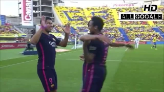 Las Palmas vs FC Barcelona 1 4 (14 mai 2017)