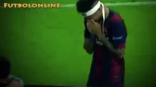 Neymar llorando Final Juventus vs FC Barcelona 1-3 (Champions League) 06/06/2015