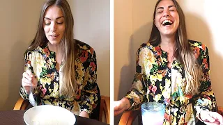 AMERICAN trying Authentic RUSSIAN FOOD [Hilarious]